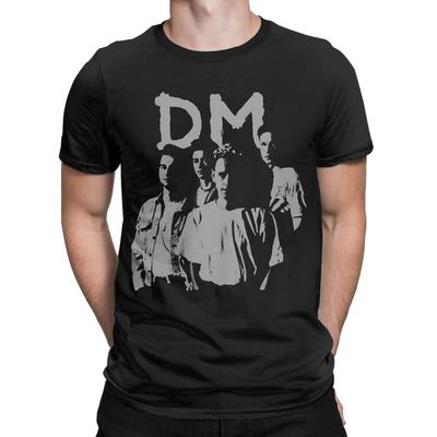 Dm 80s Synth Graphic Funny 100 Cotton Tshirt Band Dm Tops Tees For Unisex