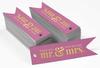 Inkdotpot Pack Of 100 Thank You From The New Wedding Favor Paper Tags Craft Real Gold Foil Hang