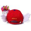 Anime Dr.Slump Arale Cosplay Hoed Kinderen Volwassenen Vleugels Hoeden Cartoon Engel Katoenen Baseball Cap Accessoires