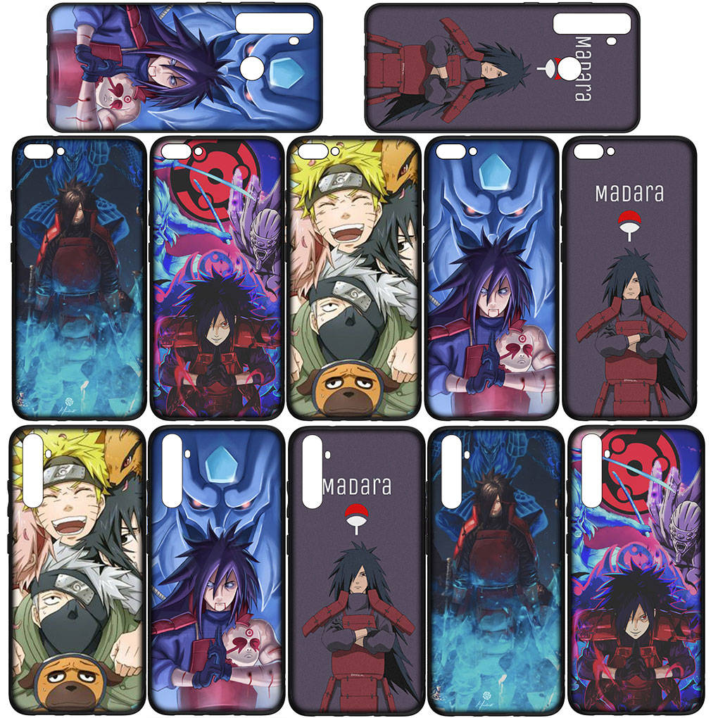 Cover for iPhone 16 15 Xiaomi Redmi Note 14 13 12 11 Pro Max X 16e Samsung Galaxy S25 S24 S23 Moto OPPO Huawei Comics Naruto Madara Uchiha Phone Case