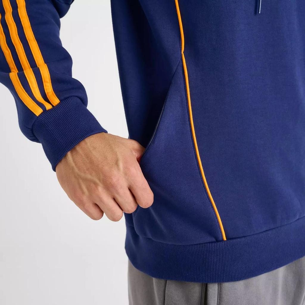 Adidas LA Galaxy UBP Travel Hoodie Men Dark Blue JE5532