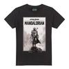 Star Wars: The Mandalorian Unisex Adult Poster T-Shirt