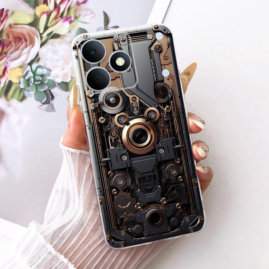 For Realme Note 80 Case RMX5388 Cool Fashion Painted Cover Soft Silicone Phone Case For Realme Note 80 Note80 4G Back Cover Bags