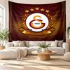 Galatasaray FC Wall Tapestry, Soft Fabric Wall Hanging, Decorative Backdrop For Bedroom Home Wall Art