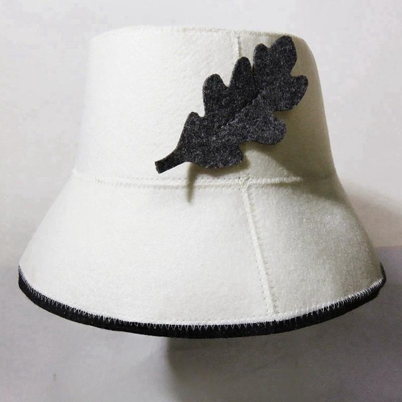 

1 шт. Защита головы из фетра для бани, термостойкая, свободный размер, стиль шапочки для душа, шапка для сауны, аксессуары для сауны-парилки