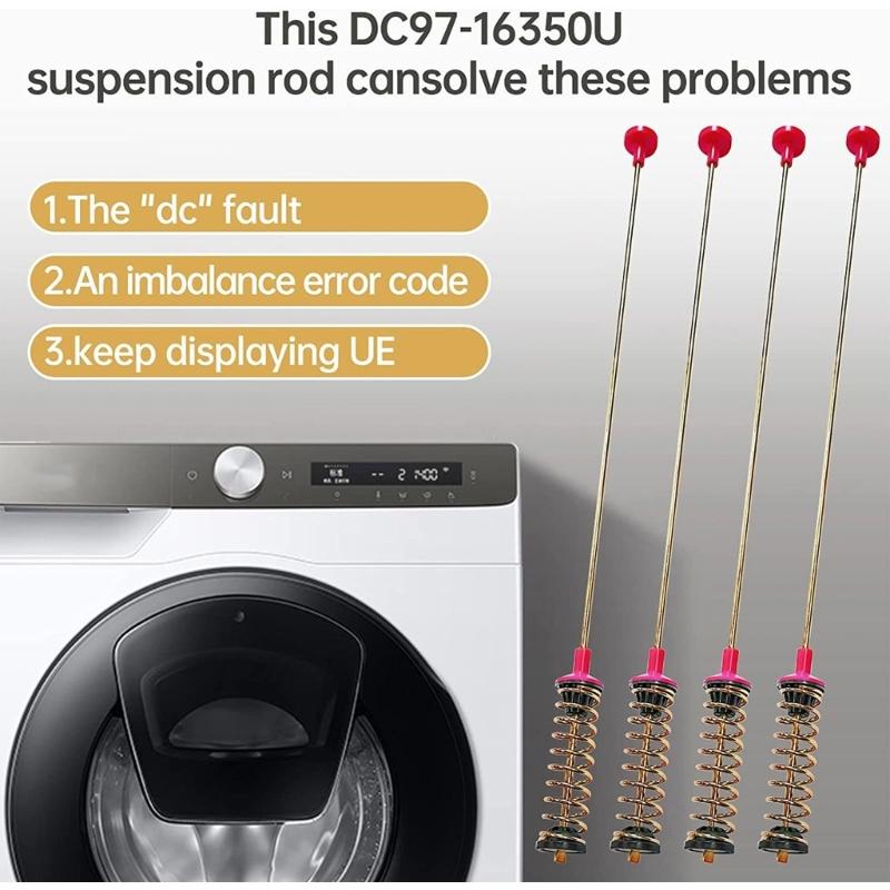 Washing Machine Suspension Rod Quick Install Shock Absorption Rod DC97-16350U Replacemen Washing Machine Part Enduring