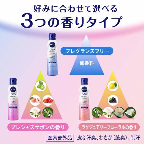 Nivea Deo Protect & Care Spray Precious Sabon Scent 150g [Quasi-drug]