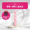 ECSTICK TAIL Pink Slim Vibrator for Perfect for Deep and Anal Batteries Soft 3 Modes of Adult Toy (ECSTICK TAIL) Finger-Sensing Beginners, Women,