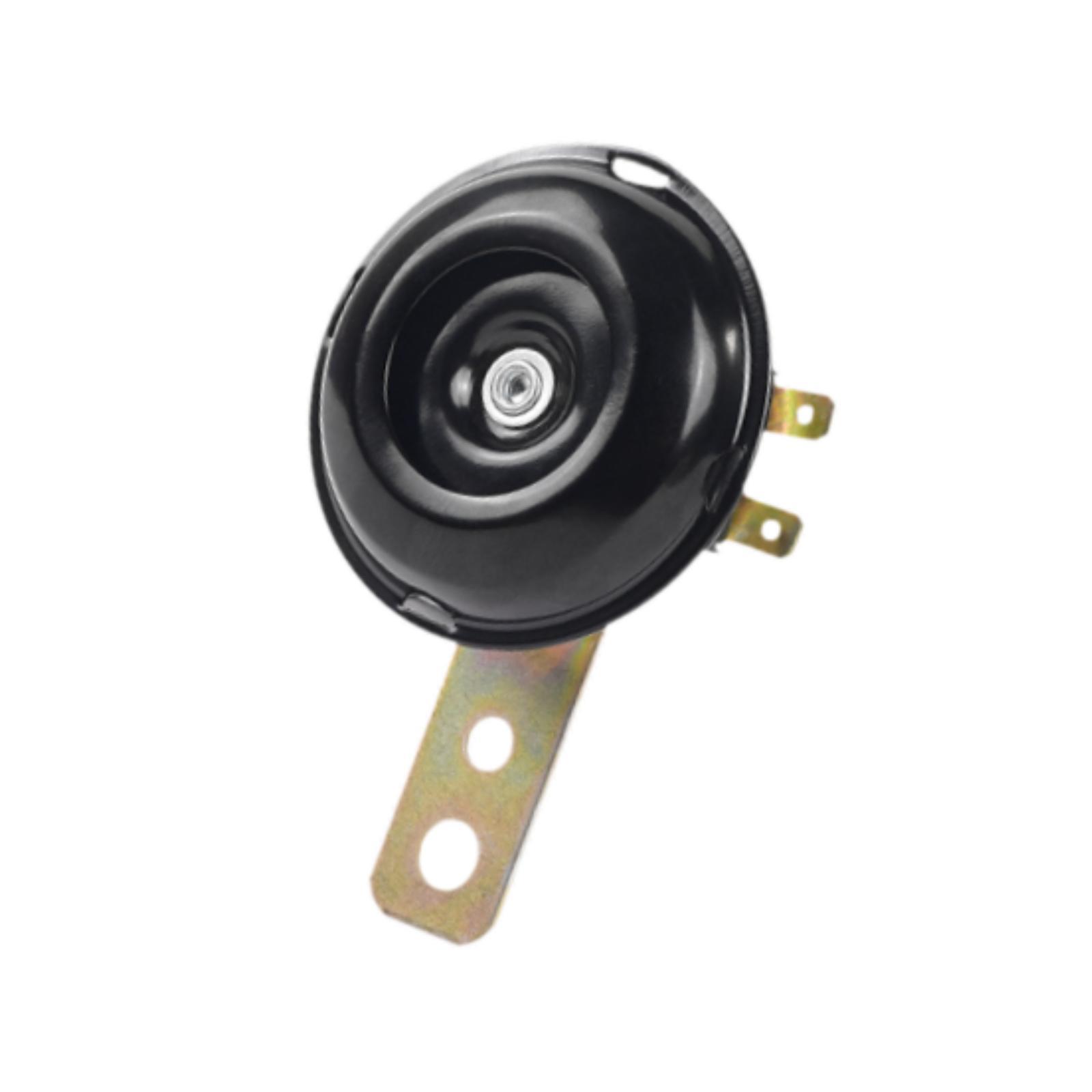 Motorcycle Electric Horn Waterproof Durable Metal Loud Horn Replacement Accessory for Electric Vehicles and Tricycles