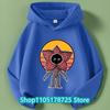 Sudadera Gráfica Stranger para Niños Joven Casual Pulóver Manga Larga Estampado Novedad Moda Top para Niños Niñas