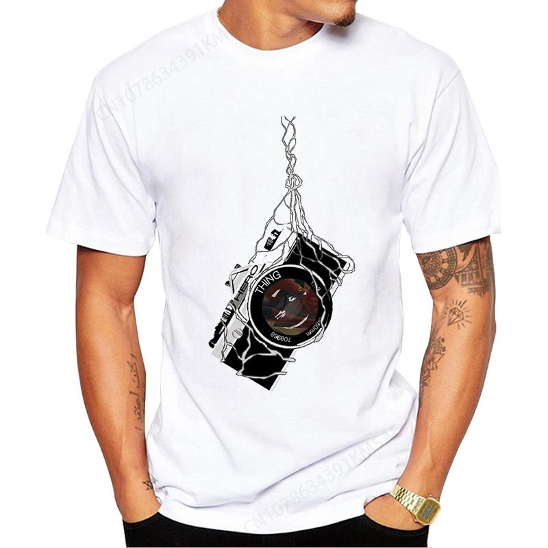 Hipster A Special Camera Angle Printed Unisex Tshirt Short Sleeve Street T Shirts Cool Essential Tee