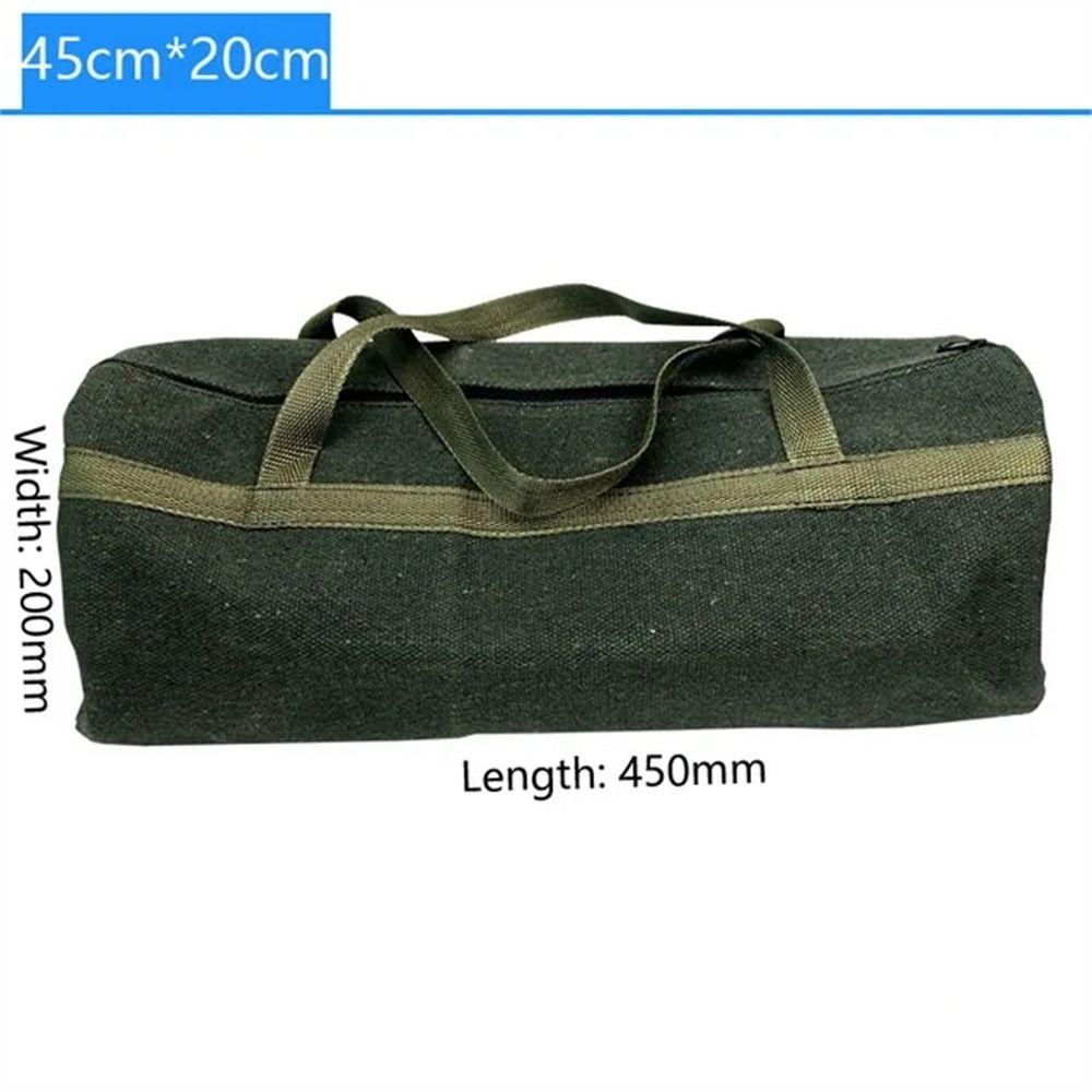 Large Capacity Repair Tool Bags Thick Canvas Hand Tool Case Tool Storage Organizer  Screwdriver