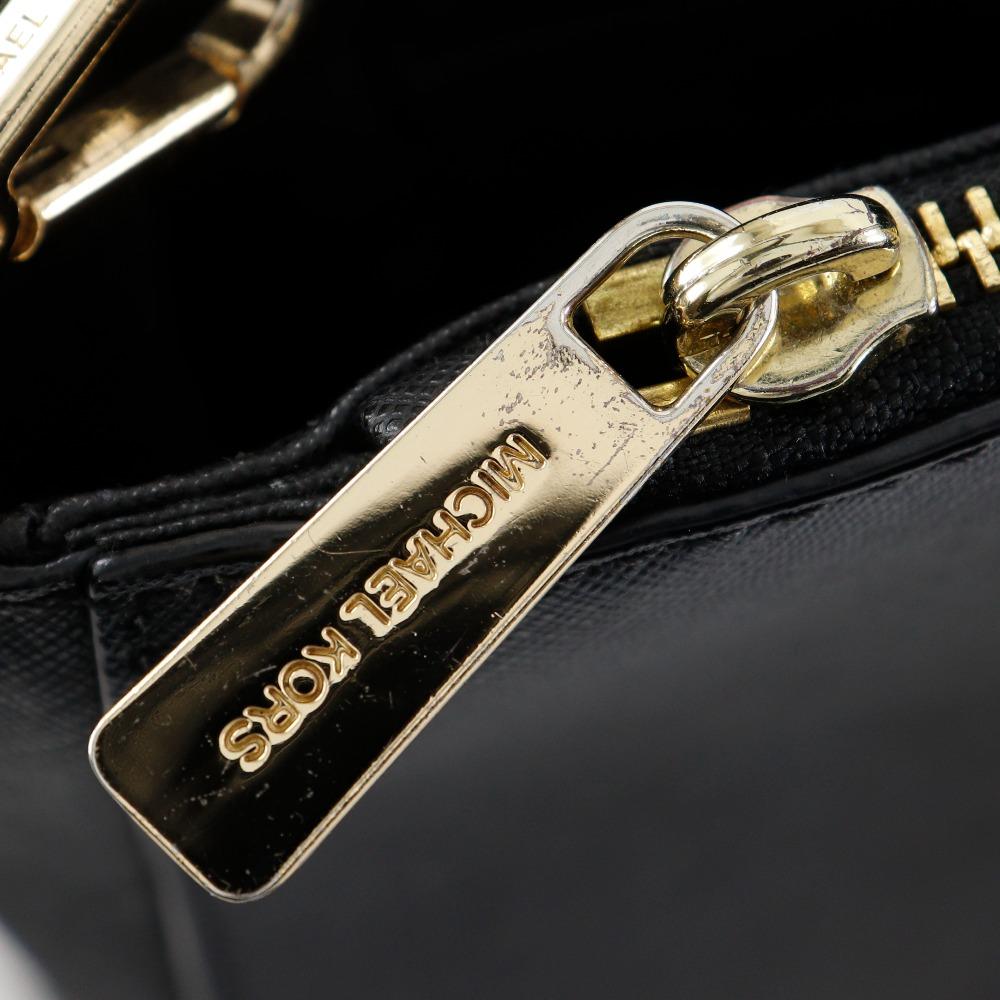 Michael Kors 2WAYShoulder Handbag 35S6GSOT2L black leather Women Used