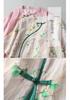 2026 New Style Floral Cotton Linen Cheongsam Dress - Plus Size Slimming & Tummy Concealing Long Skirt