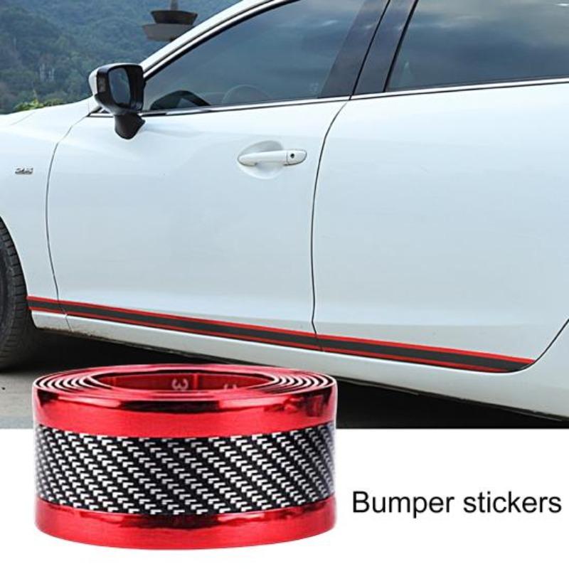 Universal Car Door Sill Protector Strip Strong Adhesive Anti Scratch Threshold Trim Cover Sticker Long Lasting Auto Door Entry Guard