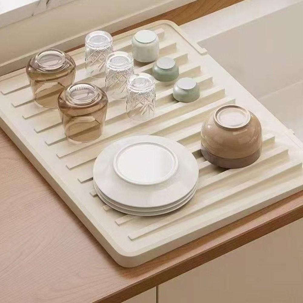 Heat-Resistant Kitchen Drain Mat Non-slip Kitchen Sink Mat Sink Drain Pad  Outdoor Cooking