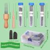 34Pcs/Set Creative Wool Felting Needle Tools Wool Felting Needles Kit  Doll Making Tools