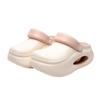 Fashion 2025 New Women's Chunky Platform Sandals Thick Sole Beach Flip-Flops Non-Slip EVA Toe-Cover Trendy Slippers for Summer Outdoor