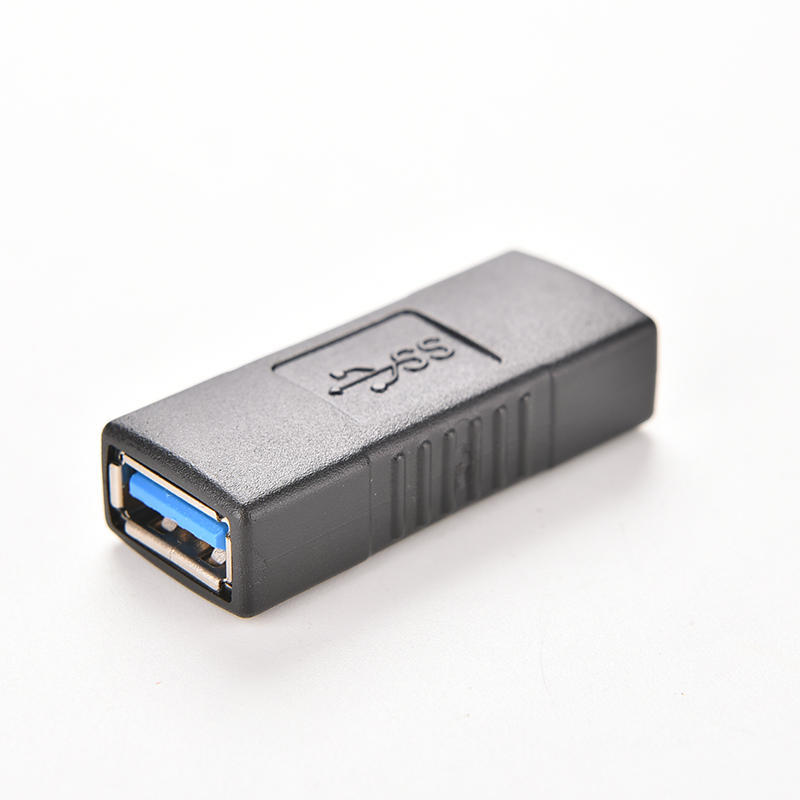 

Usb 3.0 Тип A Женский-мама Переходник-адаптер Переходник для смены пола чёрный