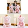 Cute Cartoon Baking Pig Plush Toy With Pp Cotton Filling For Kids And Girls