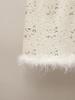 High-End Women's Feather Patchwork Sequin Embroidered Camisole Dress - Spring New Arrival, Elegant Lady-Like Style