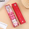 Plüschbär Künstliche Blumen Geschenkbox Seifenrosen Kreativ Romantisch Rose Valentinstag Muttertag Geschenk Hochzeit Heimdekoration
