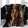 Coperta decorativa con stampa animalier per divano, letto, soggiorno e decorazione della casa