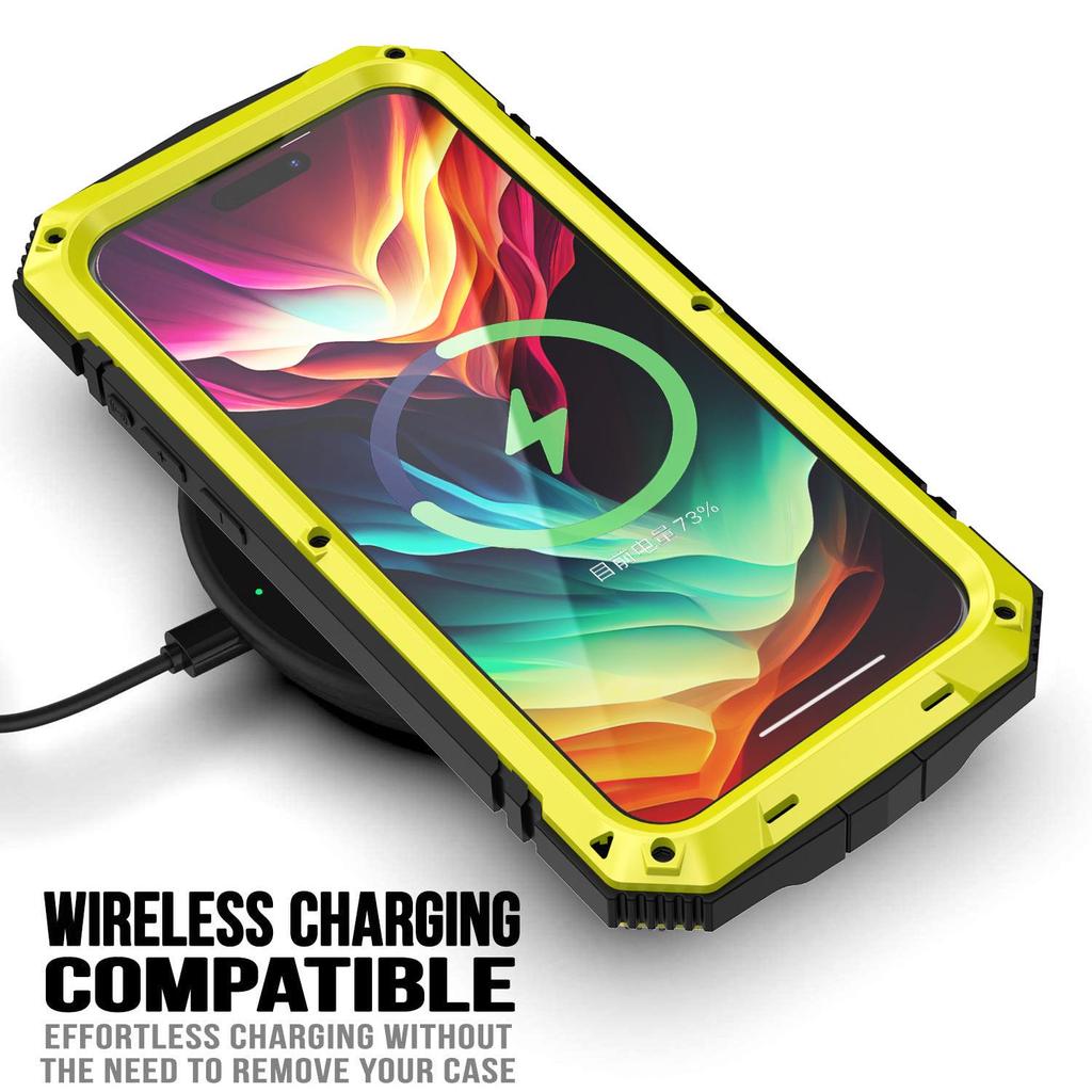 Silikonowe etui chroniące przed upadkiem do iPhone 15 & 14PM ze stojakiem dla 13 Pro Max