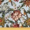 Outdoor Dekostoffe Oxford - Motiv Herbst Astern  I Dr071
