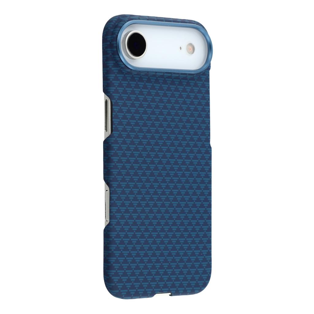 For iPhone Air Case Compatible with MagSafe Carbon Fiber Texture PC Phone Back Cover