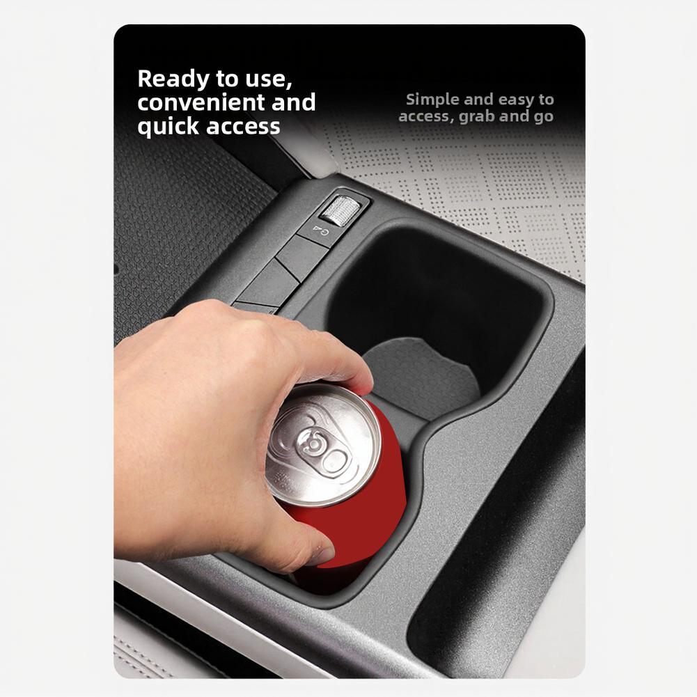 Multi-functional Armrest Box with Drink Holder for BYD ATTO 2 2025-2026 Includes Card Storage and Coin Pouch in Compact Design