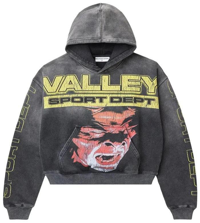 Europe, America 2025 American Graffiti Printing Men's and Women's Loose Casual Zipper Hooded Sweater Trendy Brand
