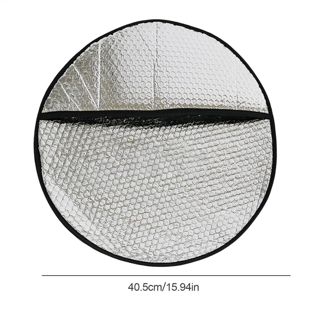 Automobile Steering Wheel Cover Steering Wheel Sun Shade Cover Aluminum Foil Car Steering Wheel Cover Sunshade Sun Protection