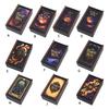 Rechteckige Holzkarte Box Spielkarten Tarots Behälter Schmuck Aufbewahrungskoffer Verpackung Poker Spiel Leere Poker Karten Aufbewahrungskoffer