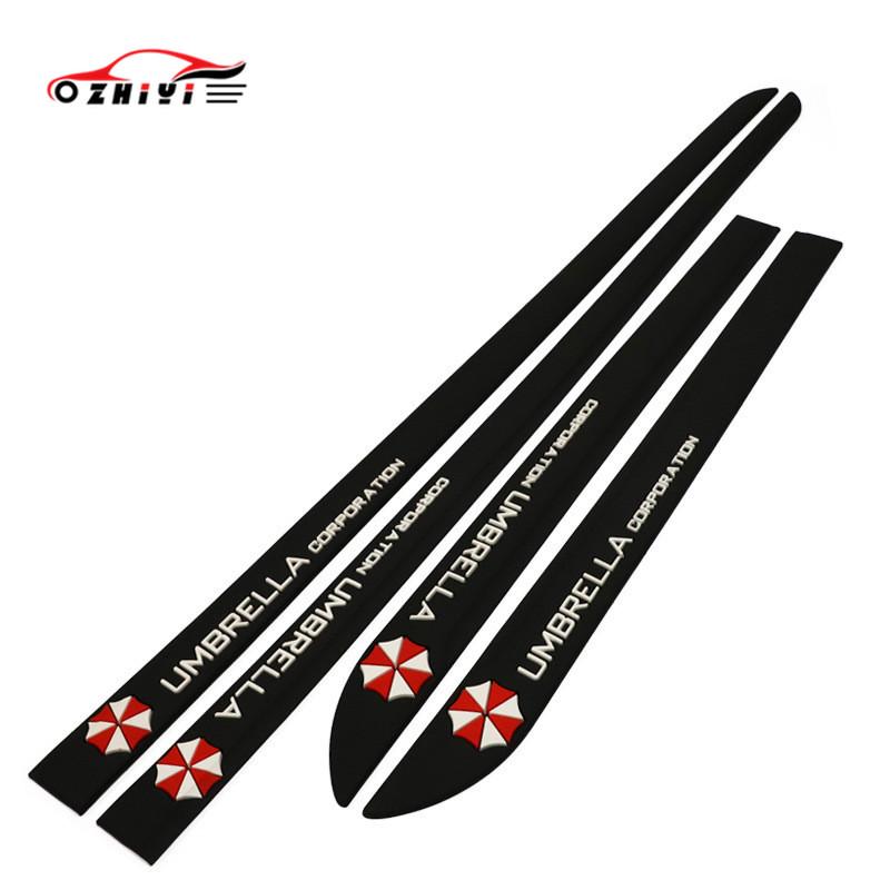 Car Sticker Door Side Trims Edging Protector Strip Universal Body Scratch-proof and Collision-proof Car Styling Decorative