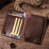 Stylish Passport Holder Durable Wallet Leather Credit Back Card Organizer for Business and Vacation