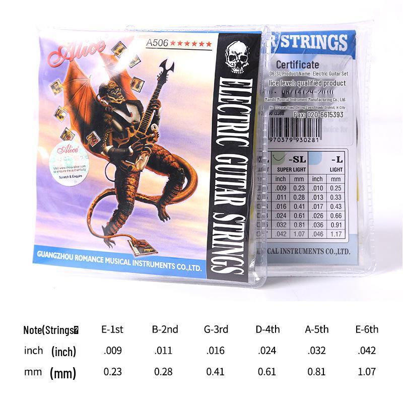 Alice AW436 Phosphor Bronze Acoustic/Electric Anti-Rust Guitar Strings Set