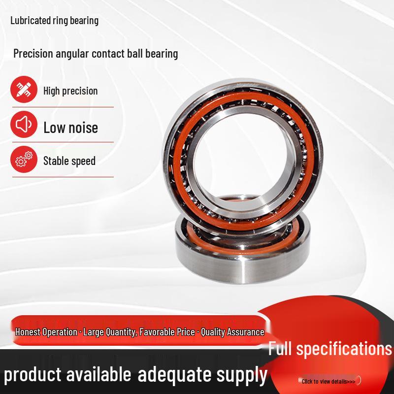Angular Contact Ball Bearing: 71805C/P0, 71806C/P0, 71807C/P0 - For Machine Tool Spindle & Water Pump