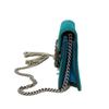 Used Dionysus Super Mini Bag 9539 476432 K4DNN 4471 7921 Tiger Head Crystal Velvet Turquoise Women's from Japan