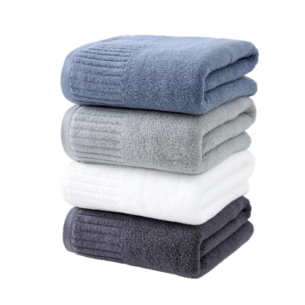 Bath Towels Are Pure Cotton Water-Absorbing Class A Thickened Large Bath Towels Absorb Water Quickly And Do Not Lose Hair. Cotton Couple Bath Towels