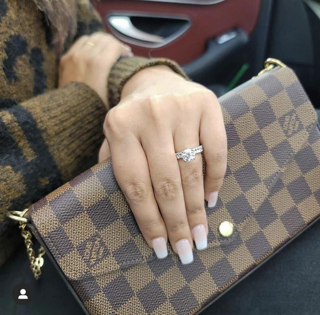 Hot Selling Silver Plated Rings set For Women Geometric Punk Cubic Zirconia Jewelry Wedding Engagement Ring Size 5-11