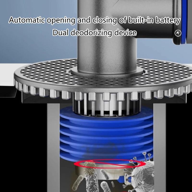 Upgraded Drain Hoses Floor Drain Joint Drain Pipe Ground Joint Stable & Safe Downcomer Adapter for Washing Machines