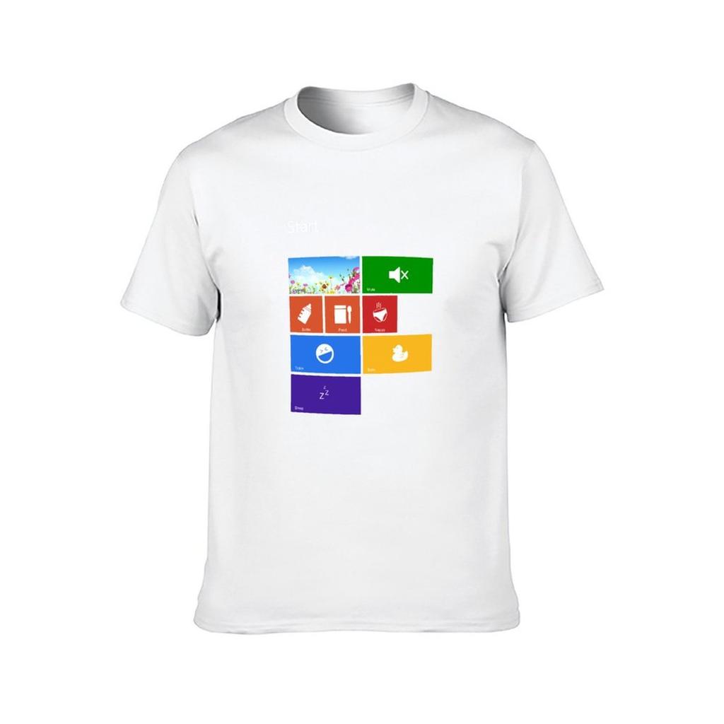 Parenting Start Menu  Windows 8 TShirt anime tshirt funny t shirts dark humor TShirt