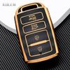 Tpu Car Remote Key Cover Case Shell Fob For Hyundai For Kia Cadenza K9 K7 K-04 Sorento K900 Key Protective Accessoriess Keychain