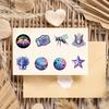 50pcs Cartoon Holographic Laser Aesthetic Stickers Waterproof Graffiti Decals For Water Bottle Luggage Laptop Phone