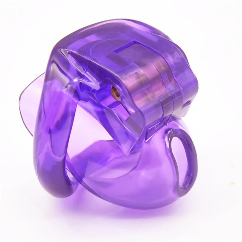 Supper Mini Male Chastity Device Locked In Lust Male Chastity Device Chastity Cage With 4 Base Ring