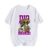 Yoshikage Kira Jojos Bizarre Adventure Anime Trend T-Shirt Baumwolle Grafik-T-Shirt Unisex Unisex Sommer Streetwear