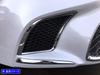BRIGHTZ LS500h GVF50 GVF55 Early Model Super Mirror Finish Stainless Steel Plated Front Bumper Duct Ring 2PC GVF GV F50 F55 50 55 LS500 LS 500 500h