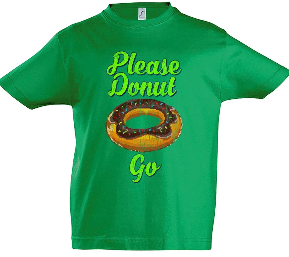 Please Donut Go Kids Boys kids boys T-Shirt Gamer Love Addictive Addiction Love Geek Nerd 150