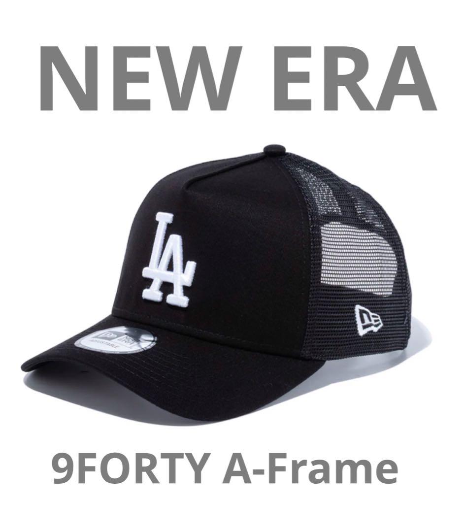 

[USED] New Era 9FORTY Mesh Cap, Los Angeles Dodgers, Black